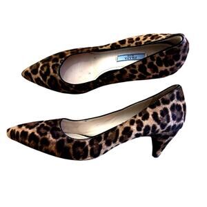 Prada Cheetah Print Kitten Heels
